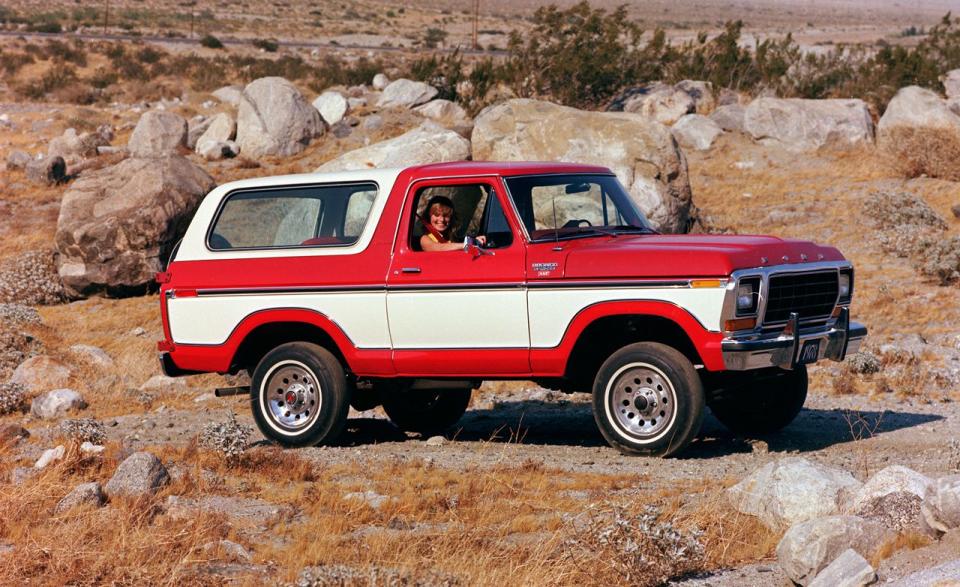 <p>In the 1970s, the Chevy Blazer and Dodge Ramcharger SUVs were based on full-size pickups, so they could haul and tow like real trucks. Ford's Bronco retained its original small platform until 1978, when it finally moved to the F-150 chassis. The second-generation big Bronco was no less cool than the original, especially if you checked the box to option a big-block 460-cid V-8 under the hood.</p><p>Ford refined the chassis in 1981, and as a result, the Bronco lost its durable Dana 44 solid front axle in favor of a new Twin-Traction Beam setup that was less capable off-road. So it was these first three years of the big Bronco that have found the strongest following among Ford truck fans.</p>