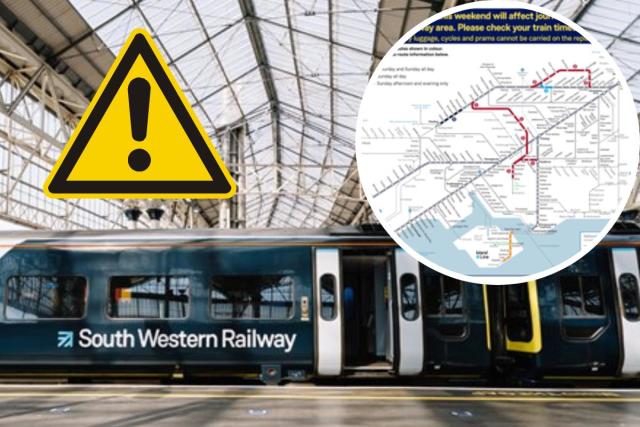 Trains from Reading affected this weekend for major maintenance works <i>(Image: SWR/Canva)</i>