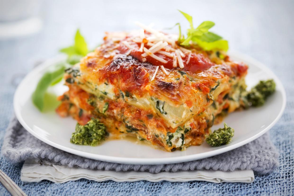 Vegetable lasagna