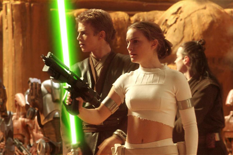 Star Wars: Episode II - Attack of the Clones Hayden Christensen and Natalie Portman