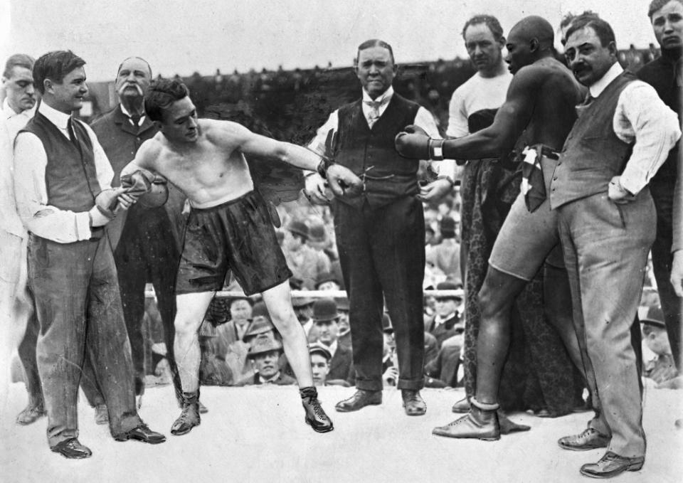 President Trump is considering pardoning boxing great Jack Johnson, a man who did more to trigger white anxiety than Kaepernick ever could.