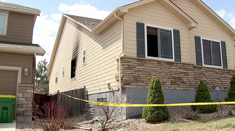 FOX31 crews were at the scene of a fire on Dove Place in Castle Rock that killed one on April 26, 2022.