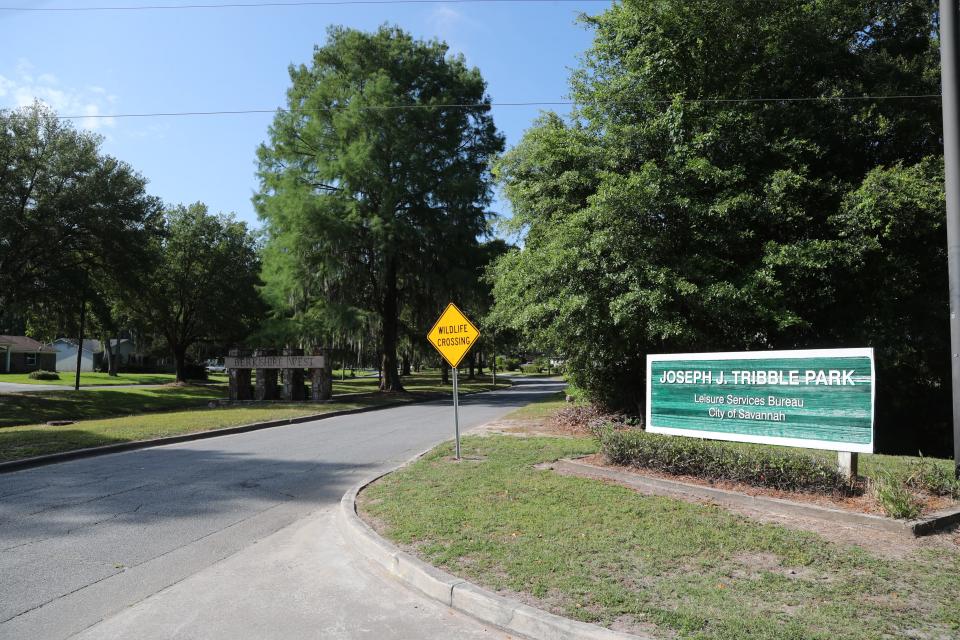 Tribble Park is located off Largo Drive, near Windsor Road on Savannah's southside.