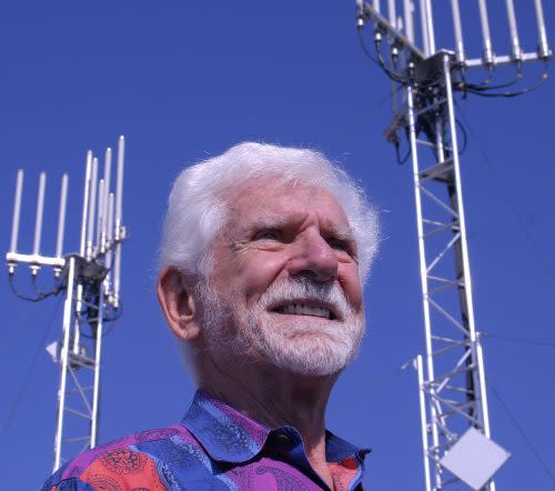 Martin Cooper, photographed in 2007.