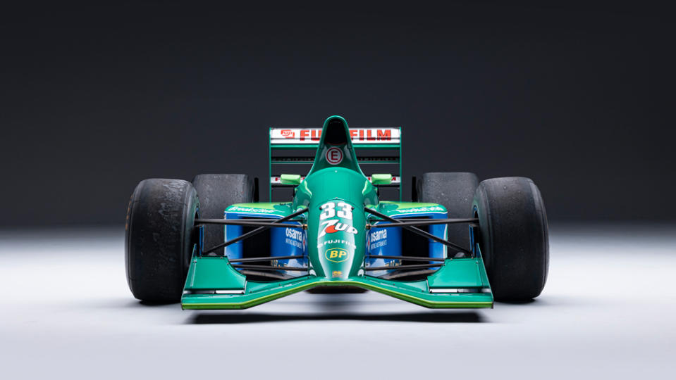 The 1991 Jordan-Ford 191 Formula 1 Racing Single-Seater, chassis No. 191/6.