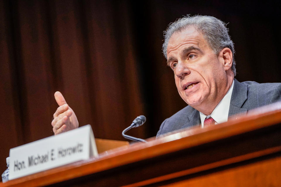 In a wide-ranging report, Justice Department Inspector General Michael Horowitz says federal law enforcement officials need to take &ldquo;urgent&rdquo; action to improve community trust in policing. (Photo: Joshua Roberts / Reuters)