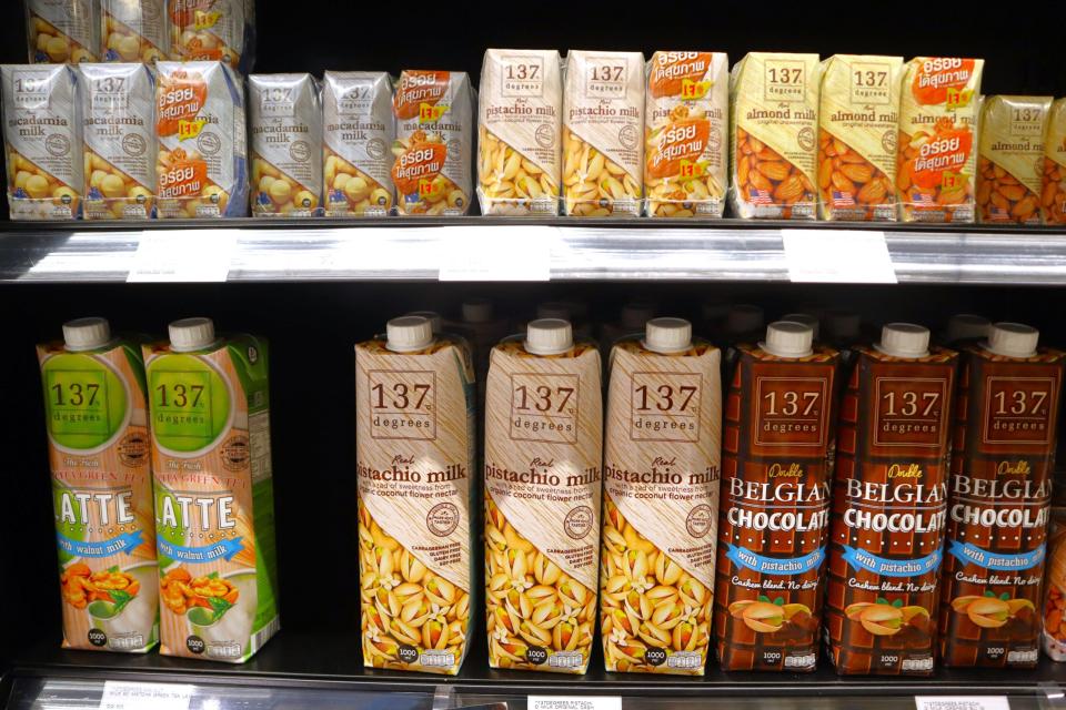 Thai Supermarket new changes - nut milk