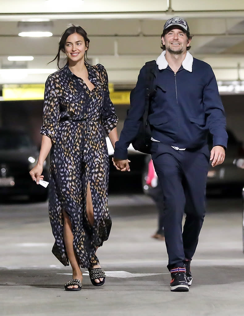 Irina Shayk and Bradley Cooper