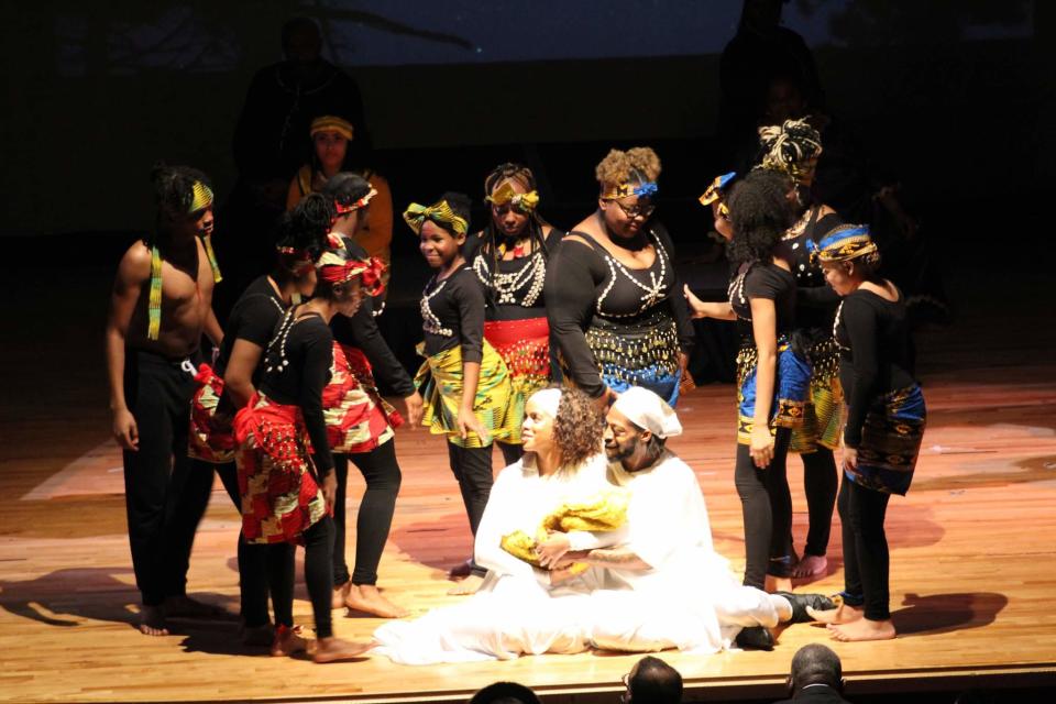 Nia Performing Arts Company will perform "Black Nativity" at East High School on Saturday.