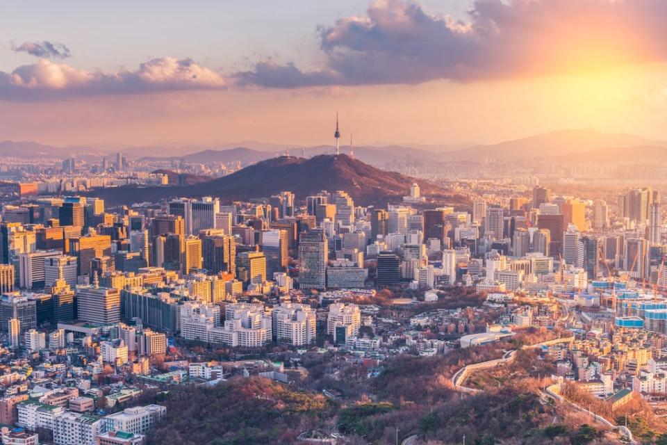 Seoul, South Korea, is one frenetic Asian city you can visit (Getty Images/iStockphoto)