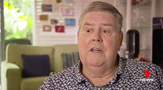 Gary Floyd takes the drug 'Kyprolis' for his myeloma. Source: 7 News