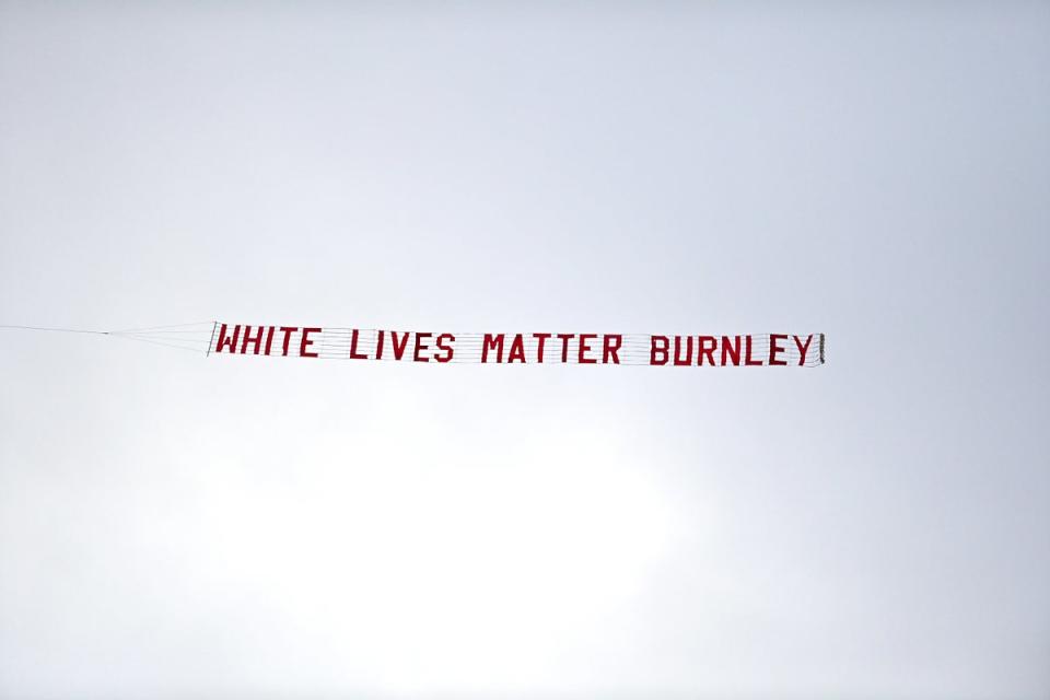 Fans flew a controversial banner over a game two years ago (PA Archive) (PA Archive)