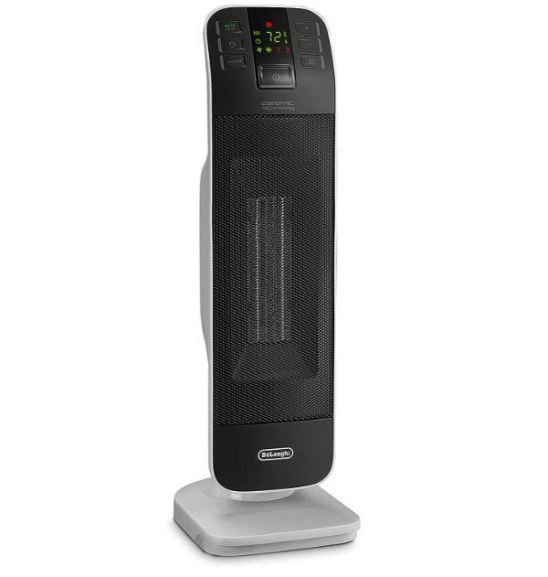 De'Longhi HFX65V15CA Tower Ceramic Heater. Image via Amazon.
