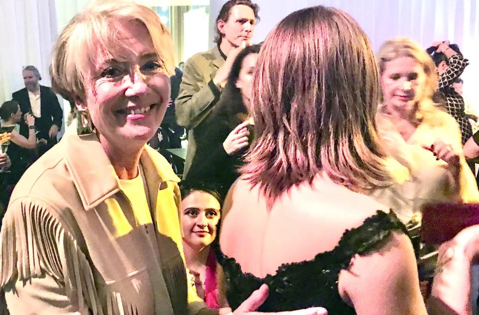 Emma Thompson at after party for Matilda The Musical