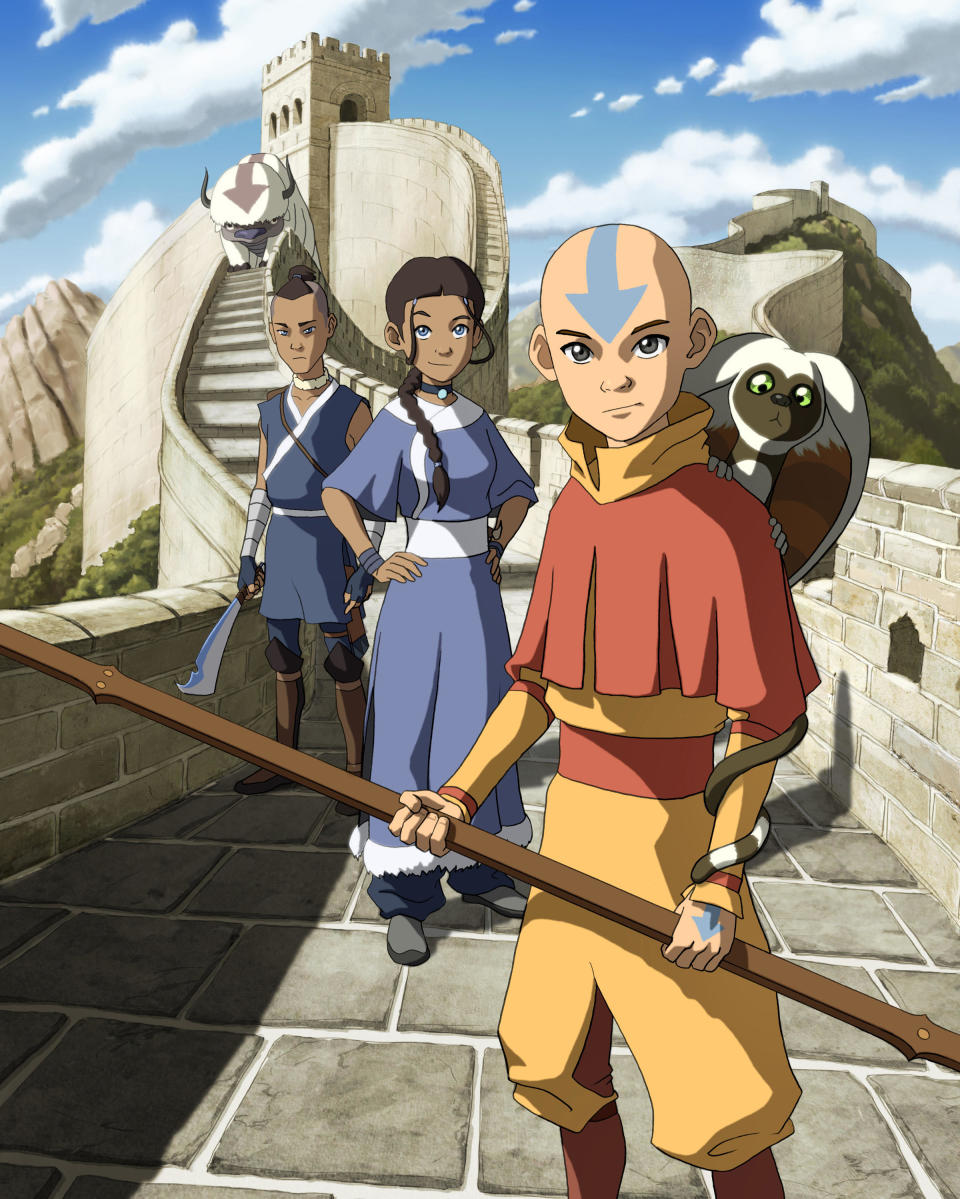 Avatar: The Last Airbender debutoval na Nickelodeonu v roce 2005 (Nickelodeon/Alamy)
