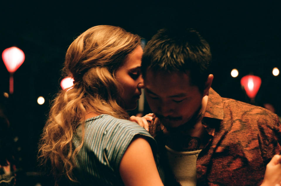 Alicia Vikander (left) stars as “Kathy” and Justin Chon (right) stars as “Antonio” in BLUE BAYOU, a Focus Features release. Credit : Focus Features - Credit: Courtesy of Focus Features