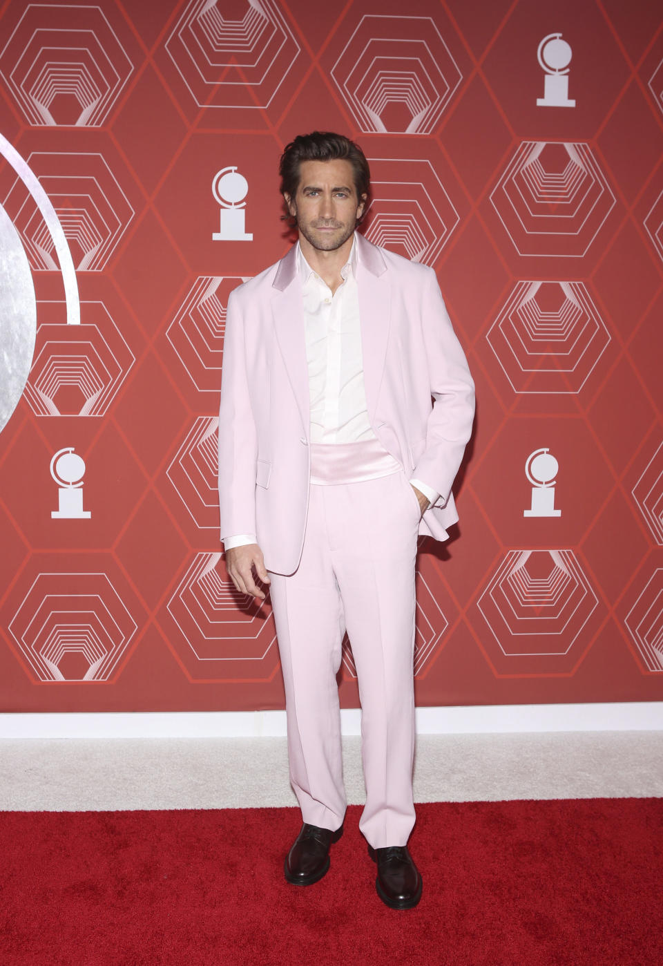 Jake Gyllenhaal at the 2021 Tony Awards. - Credit: Sipa USA via AP