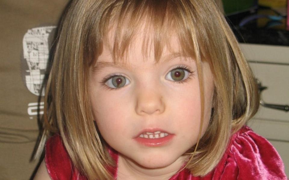 Madeleine McCann - METROPOLITAN POLICE HANDOUT/EPA-EFE/Shutterstock