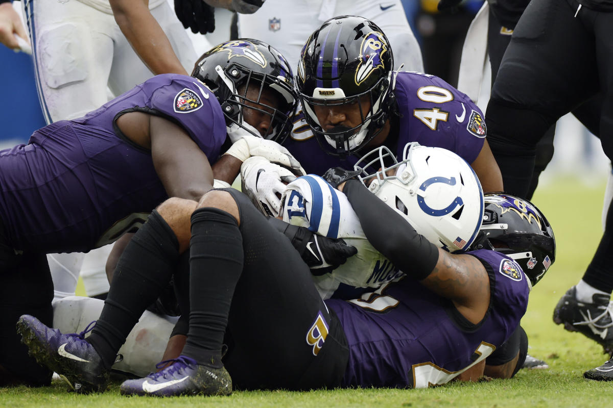 Colts collapse late in overtime loss to Ravens on Monday Night Football