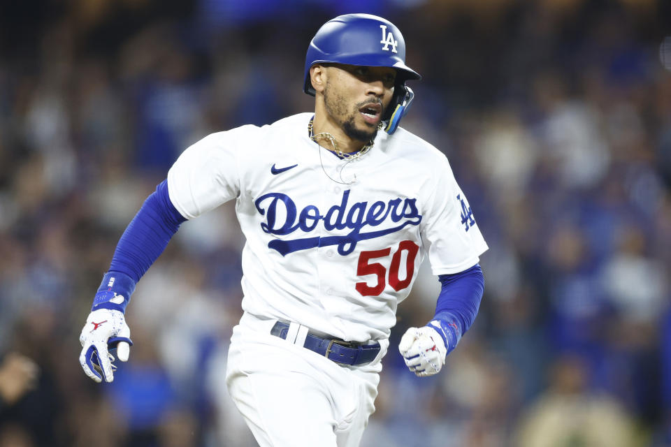 Mookie Betts。(Photo by Ronald Martinez/Getty Images)