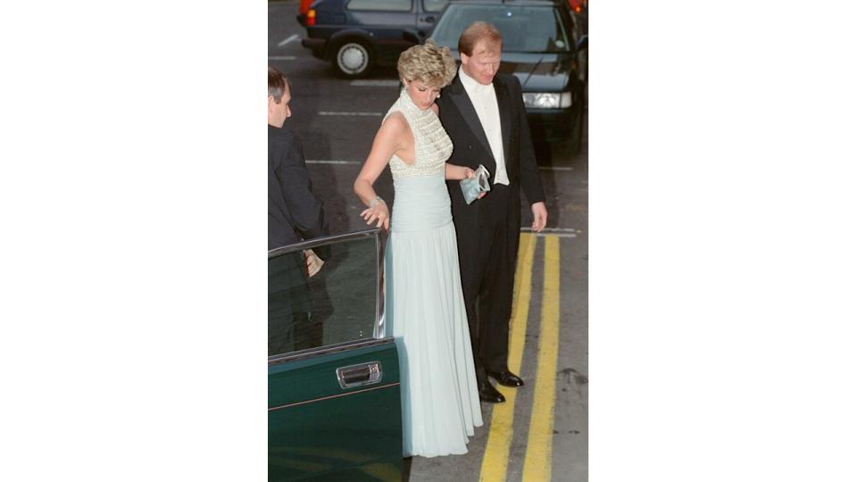 Princess Diana wore this stunning halterneck dress in 1992