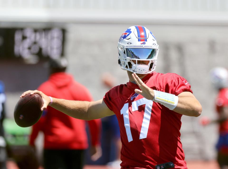 Josh Allen and the rest of the Bills can return to the team facility in mid-April for the offseason program.
