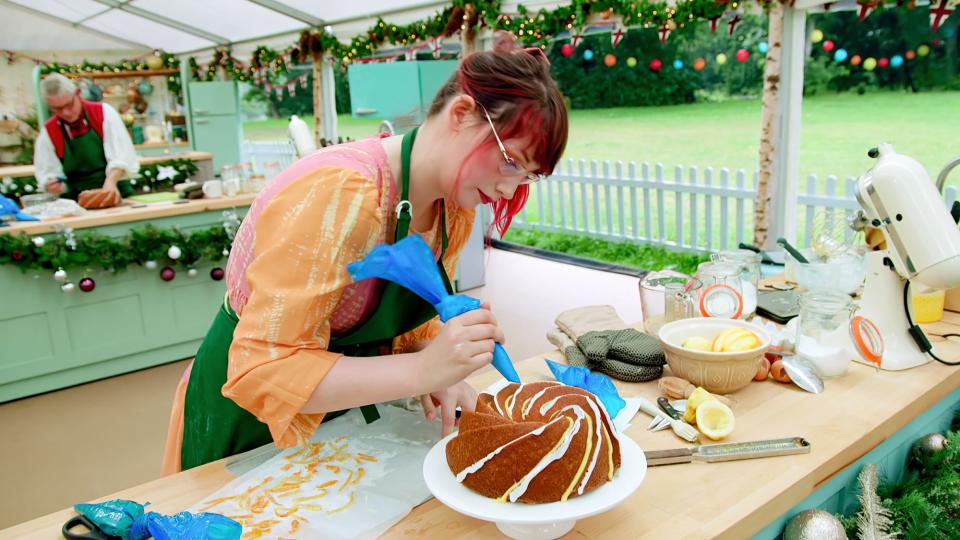 Kim-Joy in GREAT BRITISH BAKING SHOW: HOLIDAYS.