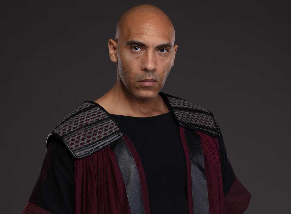 Alex Lanipekun plays Tycho in Domina season 2