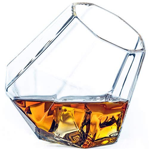 7) Dragon Glassware Diamond Whiskey Glasses