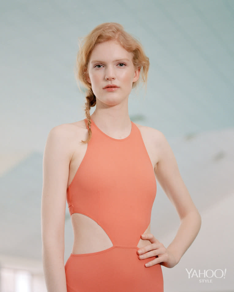 For those times when you can’t decide between a maillot or a bikini, a cutout one-piece can be your savior.