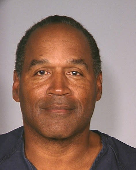 Simpson was arrested and held without bail for robbery of sports memorabilia that he claimed was his and that had been stolen and fenced by collectors in September 2007.