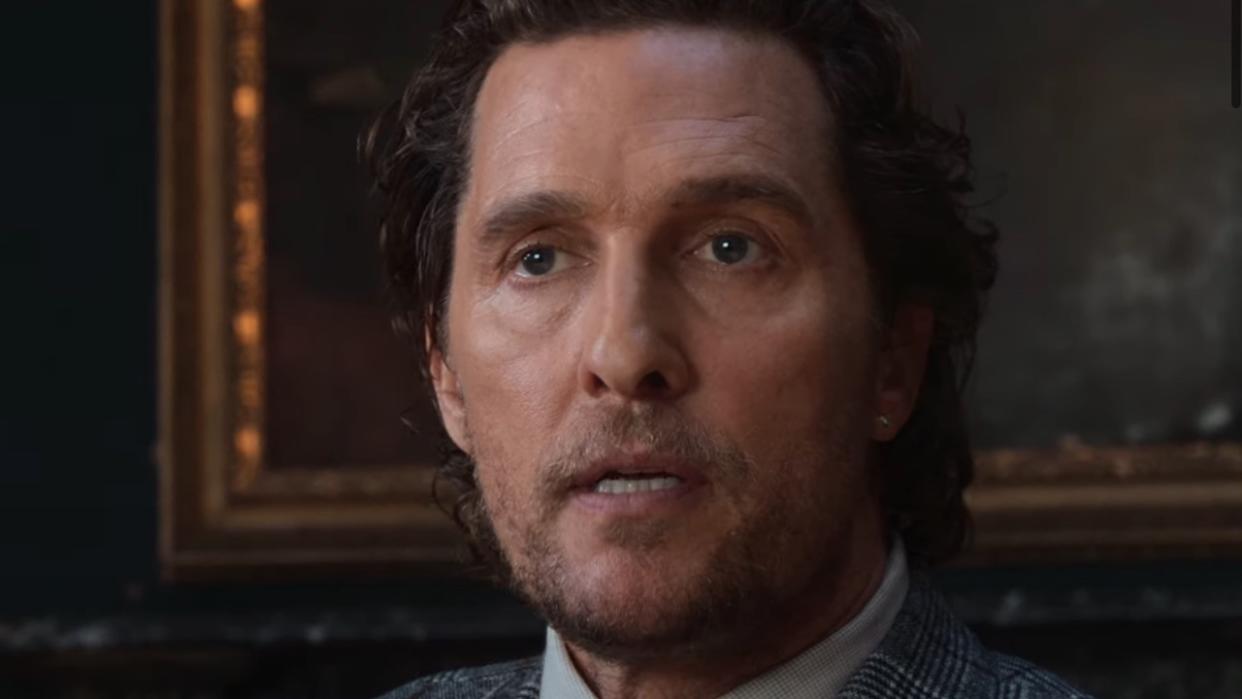  Matthew McConaughey in The Gentlemen. 