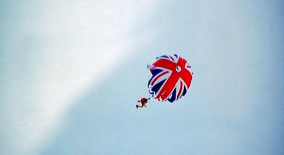 The Union Jack parachute (The Spy Who Loved Me)