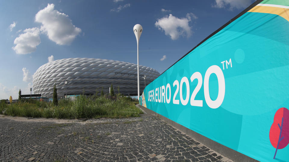 In der Münchner Allianz Arena finden vier Spiele der EM statt. (Bild: Getty Images)