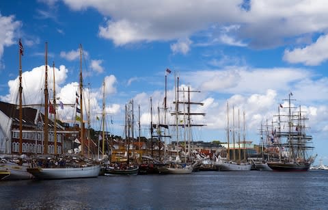 Tall ships in Stavanger - Credit: Getty