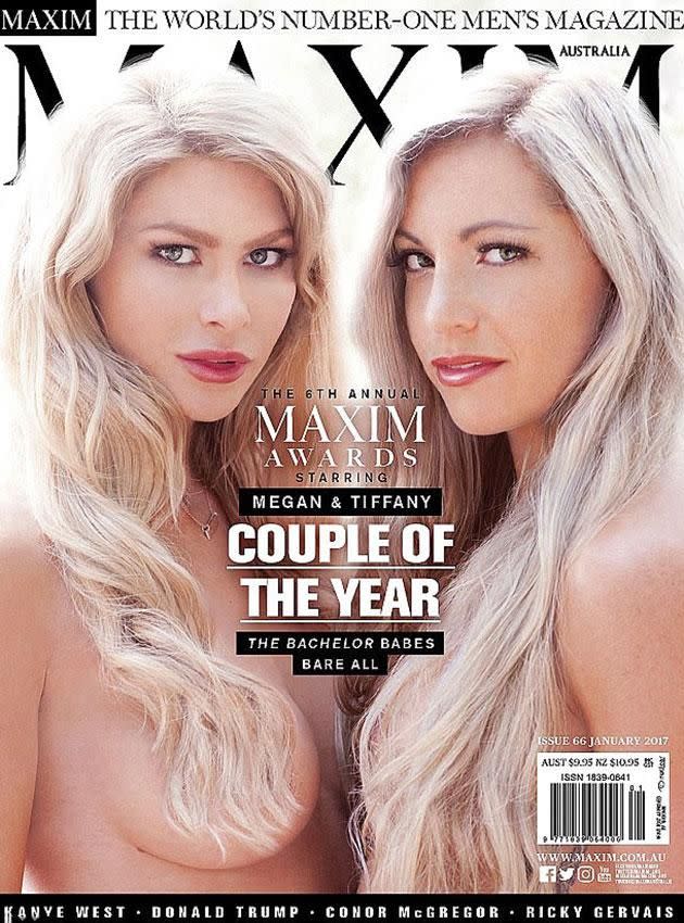 They appeared on Maxim in December. Credit: Wayne Daniels / MAXIM Australia