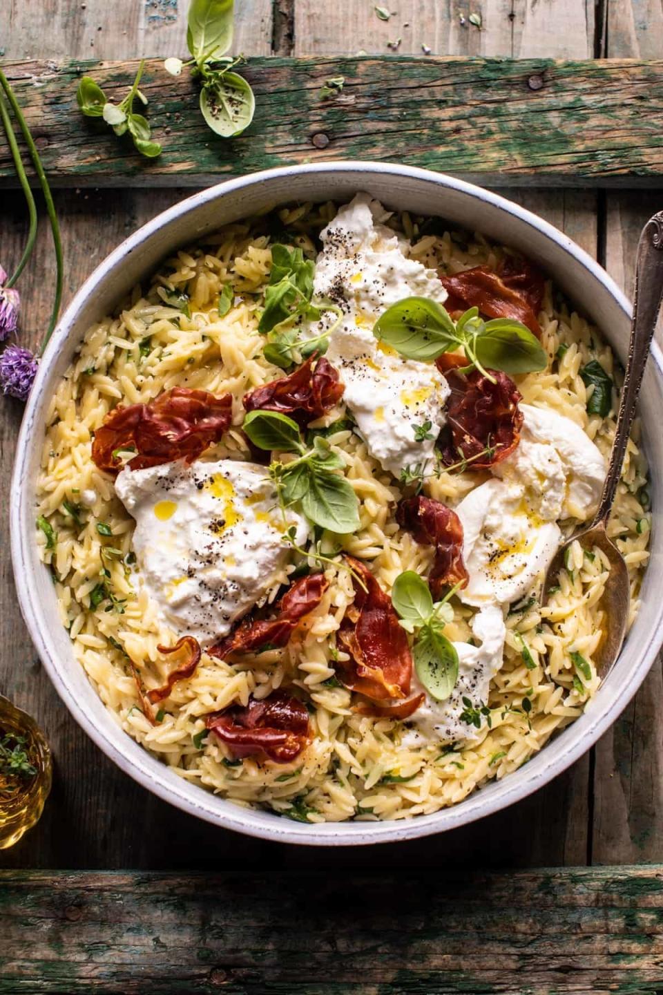 Orzo Carbonara