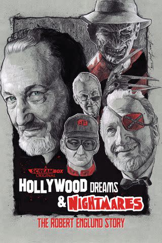 <p>Dead Mouse Productions</p> Englund features in a new documentary titled 'Hollywood Dreams & Nightmares: The Robert Englund Story'