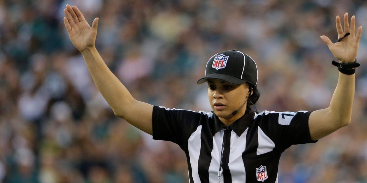 NFL official Maia Chaka