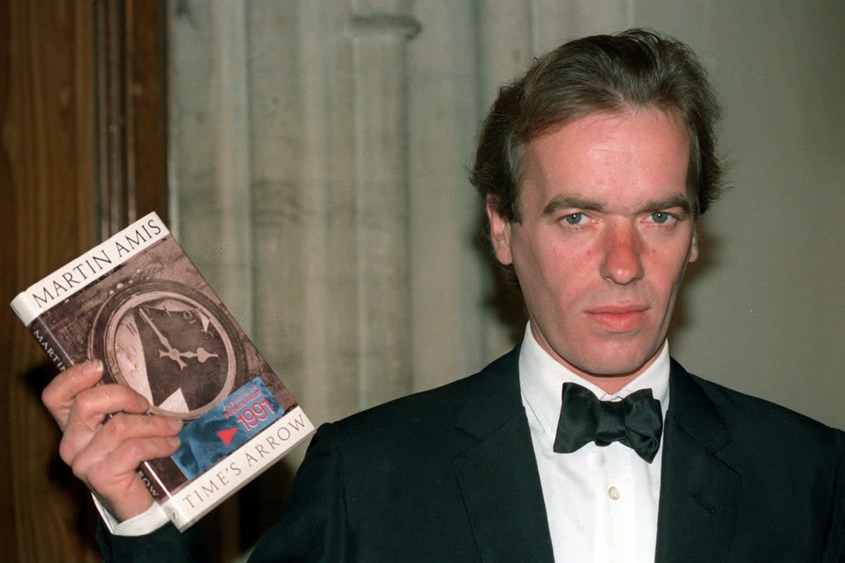 Martin Amis, pictured in 1991 (PA)