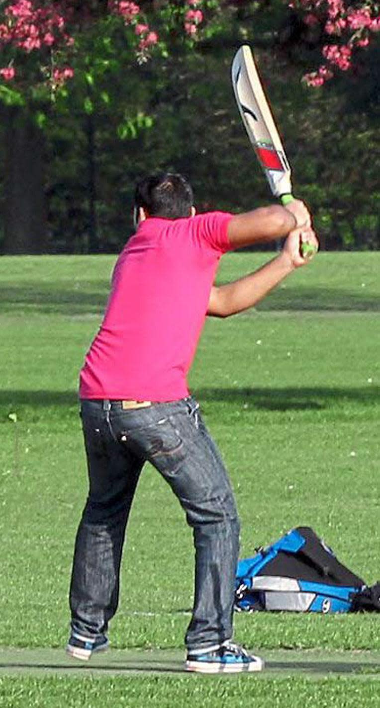 Playing cricket in the park could also attract the attention of park police