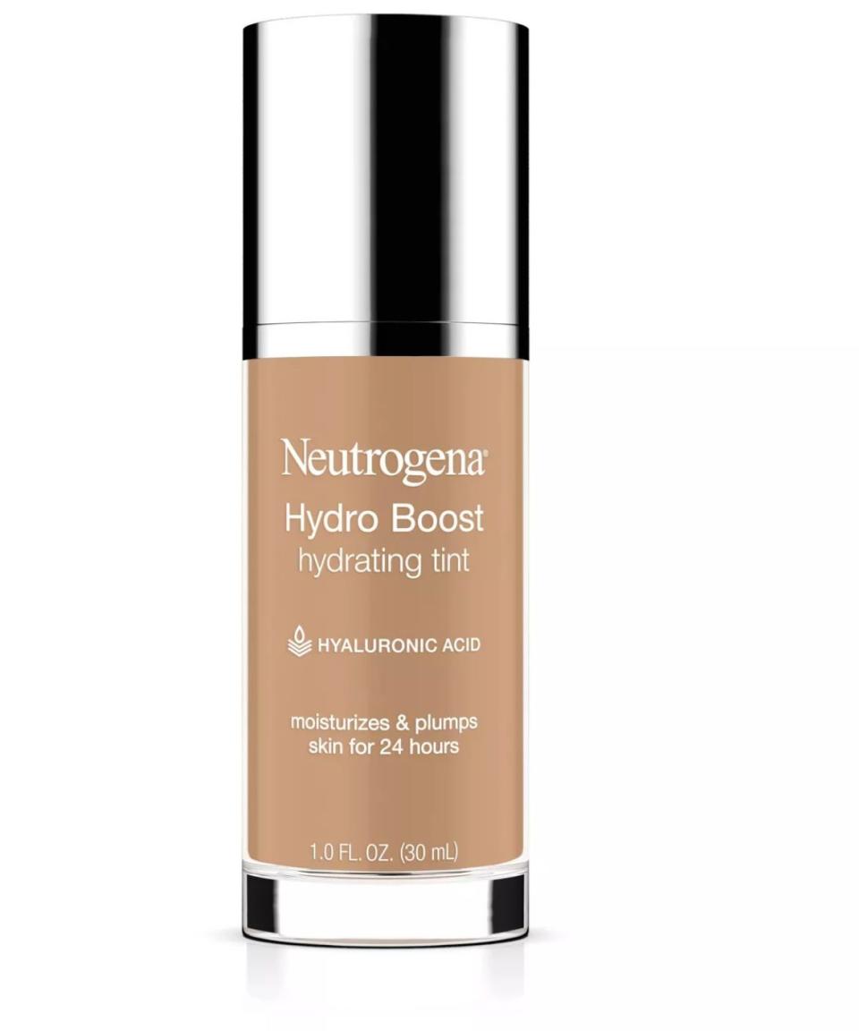 Get <a href="https://www.amazon.com/Neutrogena-Hydro-Boost-Hydrating-Natural/dp/B01HOI5JLK/ref=asc_df_B01HOI5JLK/" target="_blank" rel="noopener noreferrer">the Neutrogena Hydro Boost Hydrating Tint foundation with hyaluronic acid from Amazon for $11.19</a>