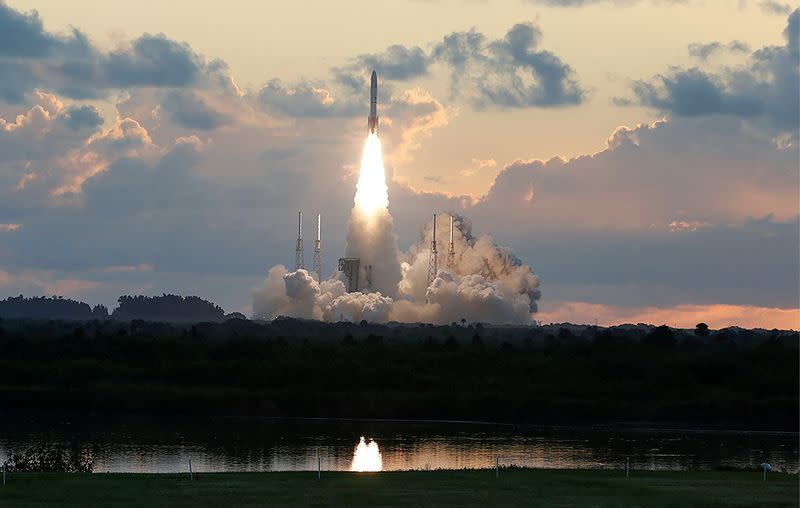 Boeing-Lockheed joint venture United Launch Alliance's next-generation Vulcan rocket is launched for the second time on a certification test flight from Cape Canaveral