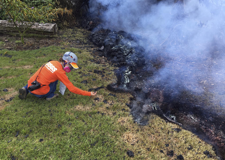 FOTOS | La gigantesca fuente de lava del Kilauea