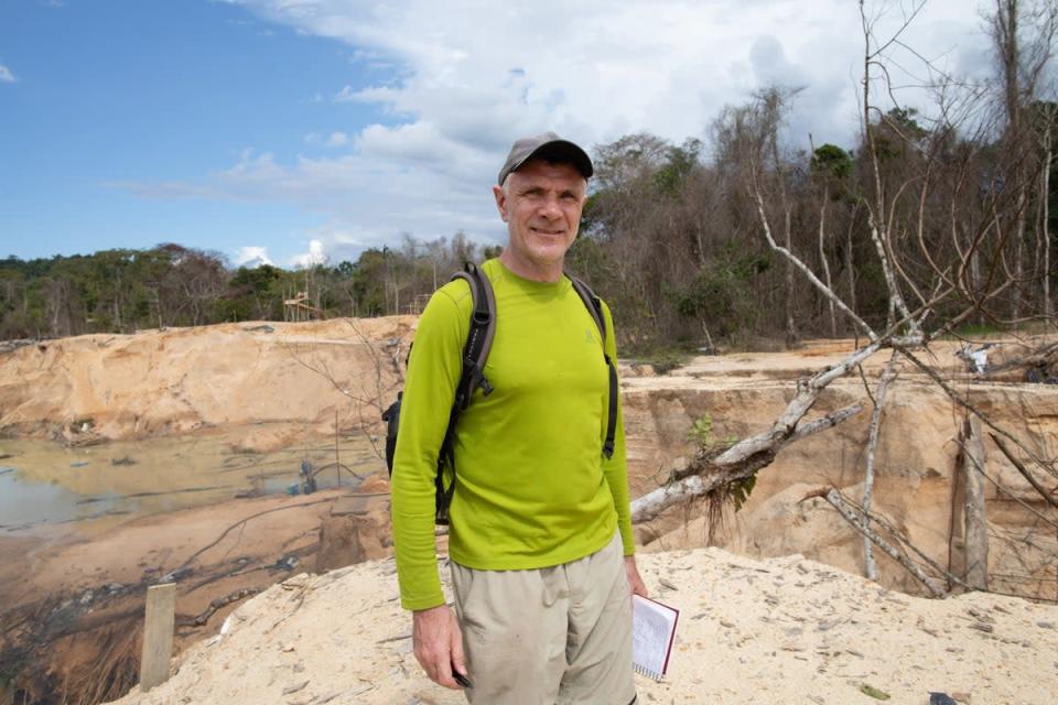 Phillips es un periodista veterano que informaba sobre asuntos ambientales en Brasil desde hace una década (AFP via Getty Images)