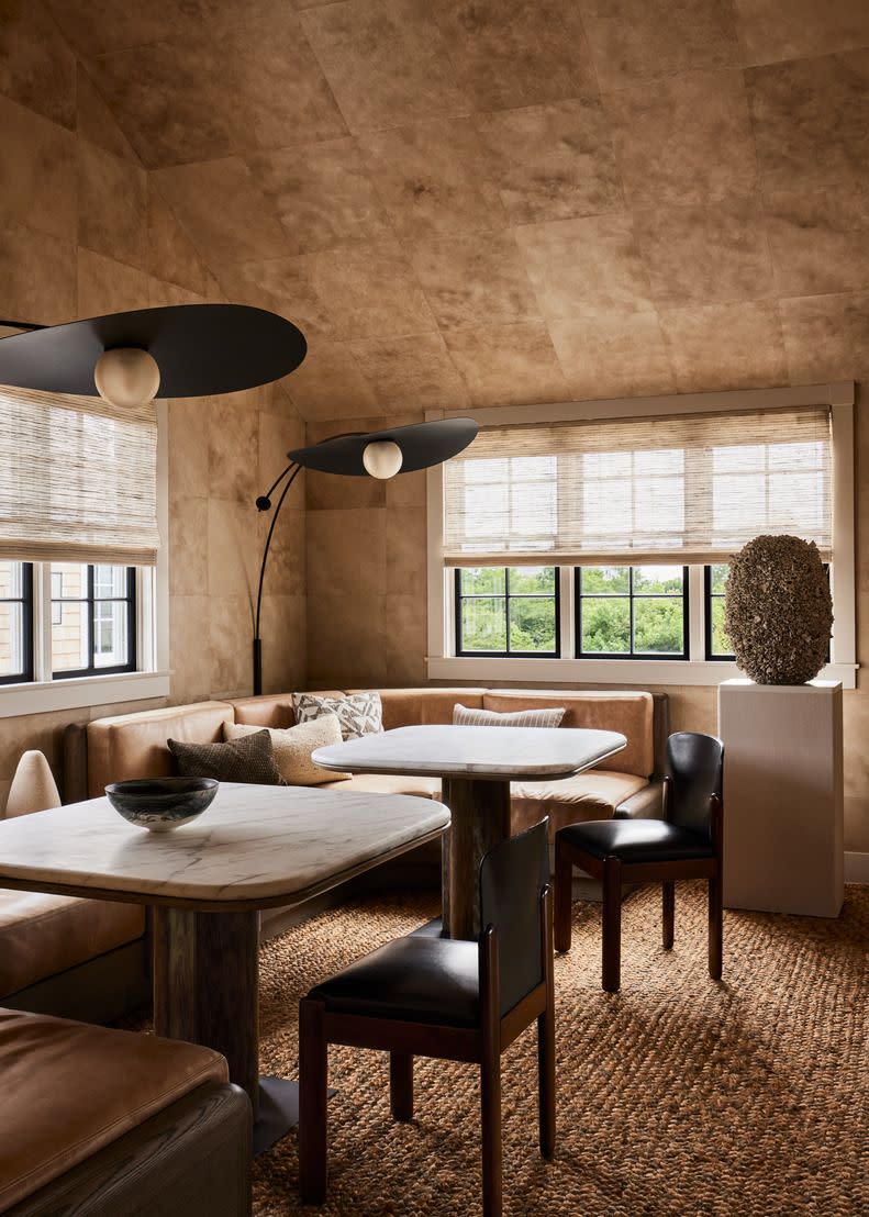 nantucket home designed by michael ellison dining room