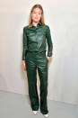 <p><strong>29 September</strong> Doutzen Kroes made a case for top-to-toe leather at the Loewe show.</p>