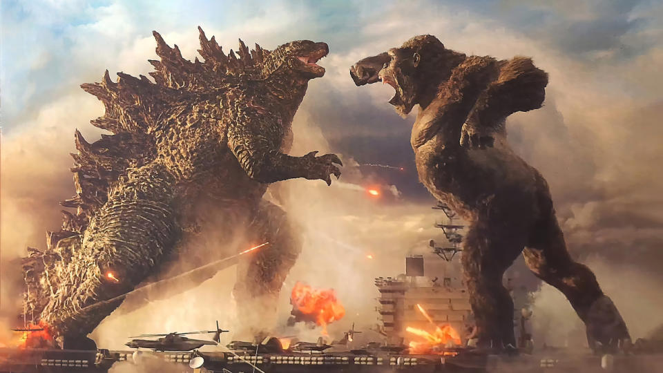<p> Kong was the clear victor of his first big screen battle with Godzilla, but it was harder to predict who would win in director Adam Wingard’s <em>Godzilla vs. Kong</em> in 2021. By the end of the blockbuster, both won against Mechagodzilla by forming an alliance that continues in <em>Godzilla x Kong: The New Empire</em>. </p>