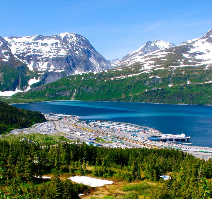 Harbor at Whittier, Alaska