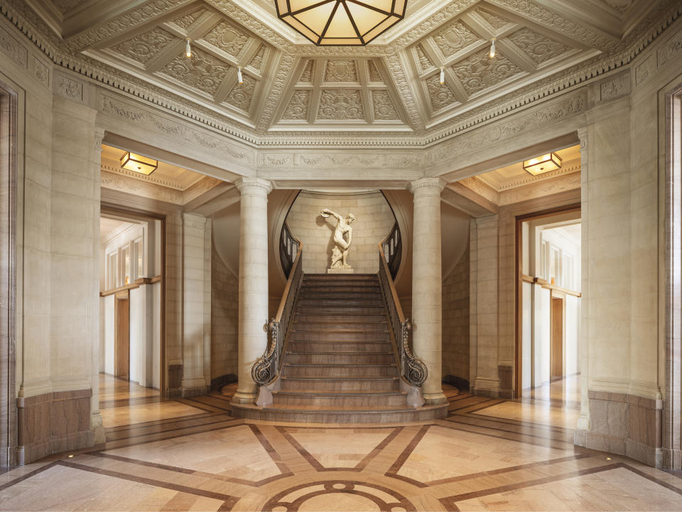 Inside the restored Bethlehem Steel Building. - Credit: Courtesy photo